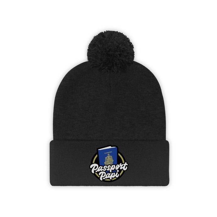 Passport Papi Pom Pom Beanie - Passport Papi Duty Free Shop 