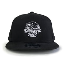 Load image into Gallery viewer, New Era x Passport Papi Snapback Black - Passport Papi Duty Free Shop 
