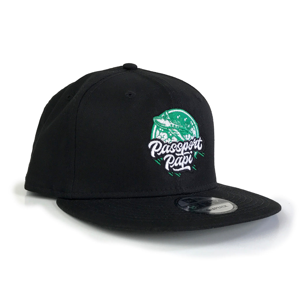 New Era x Passport Papi Snapback Boston Green - Passport Papi Duty Free Shop 